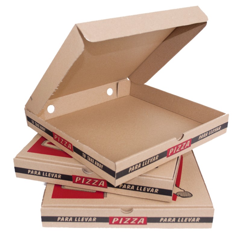 Caja de pizza mediana