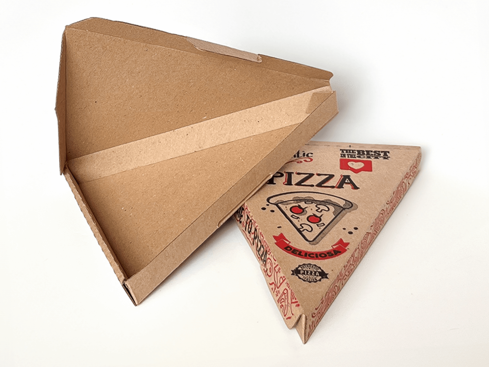 Caja mini de pizza